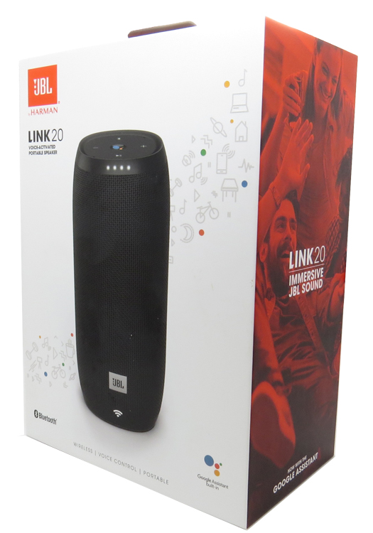 jbl link 20 portable speaker with google assistant